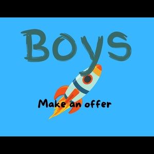 Boys clothes, shoes and accessories